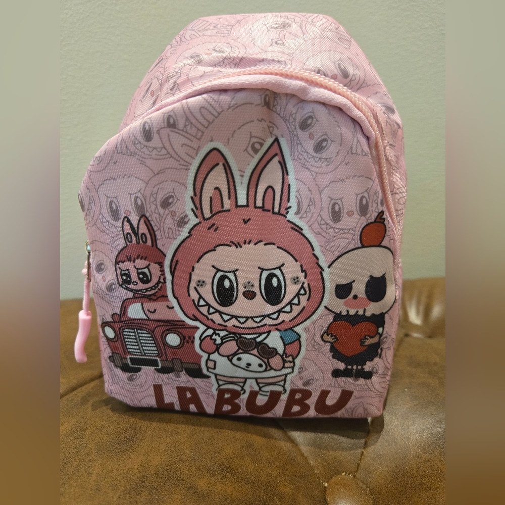 2 For $20 Pink Labubu Mini Kids Backpack